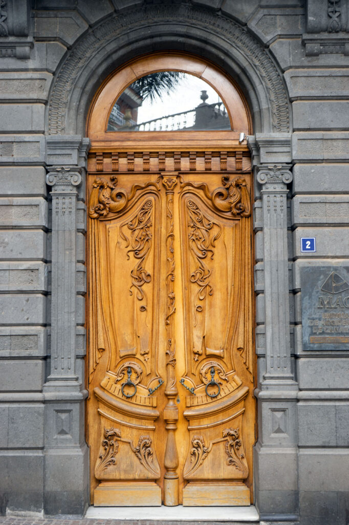 Wooden Door Santa Cruz de Tenerife