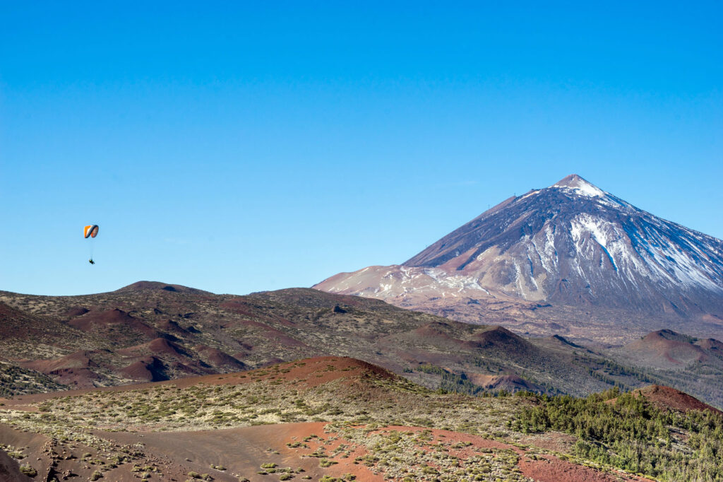 Paraglider el Teide