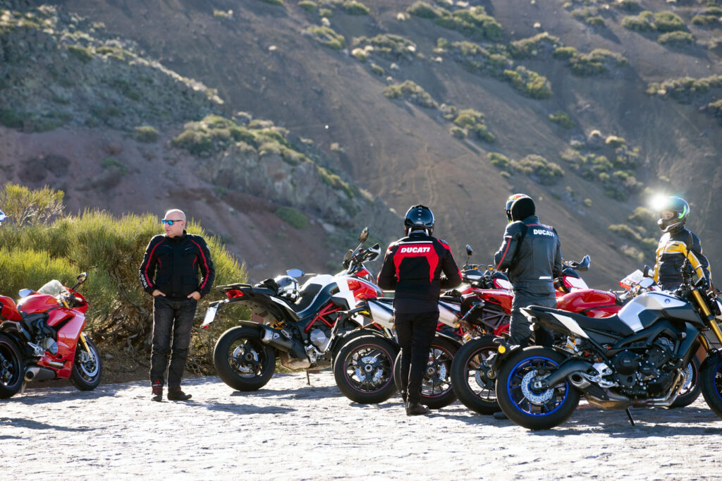 Motorbikers El Teide
