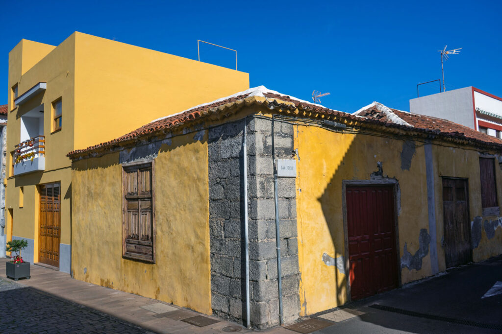 Garachico Yellow Building