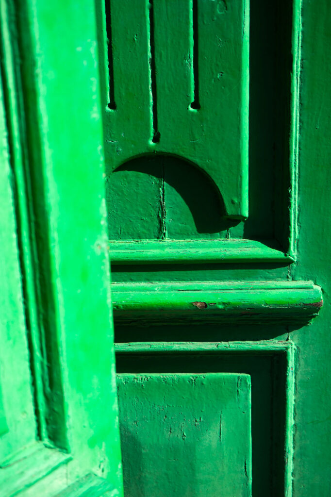 Green Old Door
