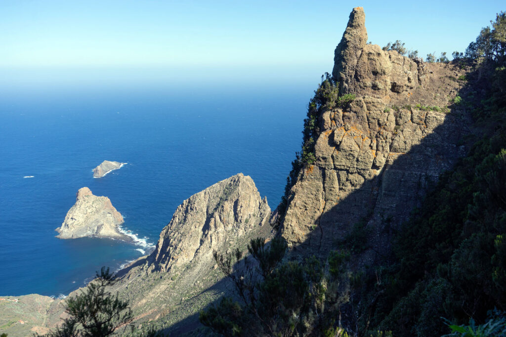 Chamorga Tenerife Beautiful Cliff