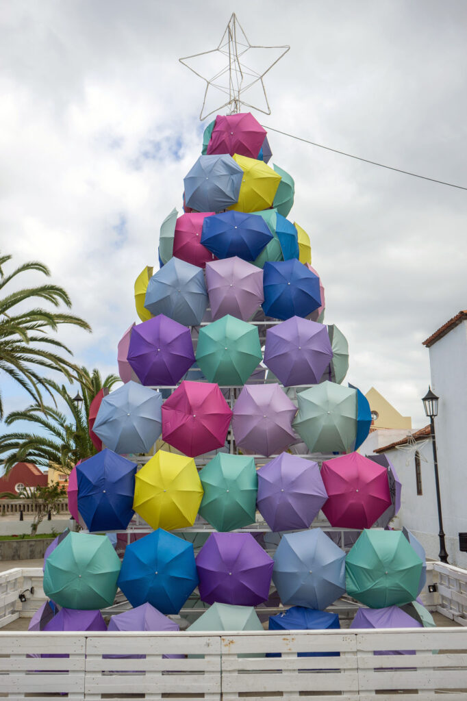 Umbrella Christmas Tree
