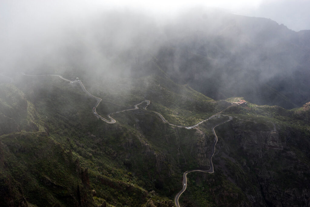 Teno Curvy Streets Tenerife